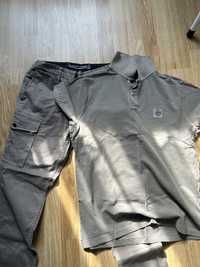 Tricou si pantaloni cargo Stone Island (nike adidas guccci bape lv)