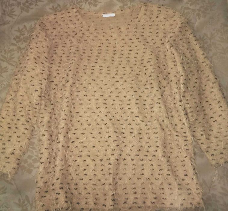 Pulover original S. Oliver, foarte frumos lucrat, S, M, L, XL
