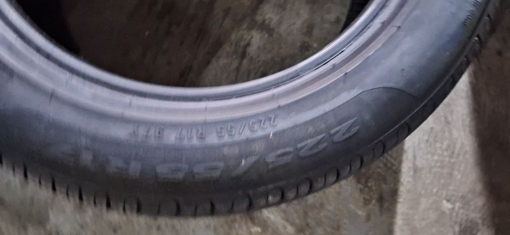 8мм! 225 55 17 Pirelli cinturato p7 blue MO  BMW