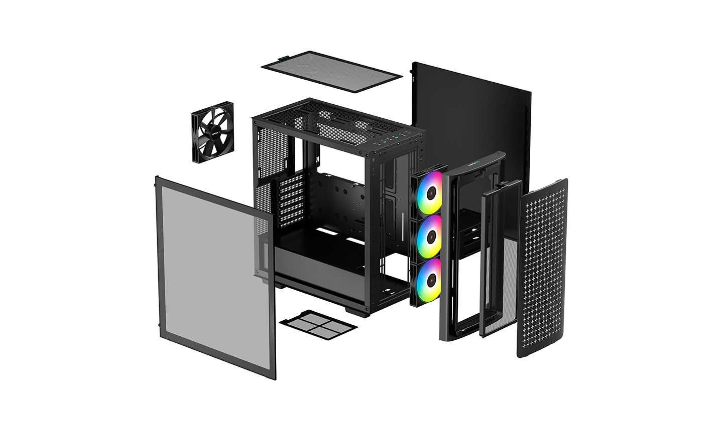 Кейс (корпус) Deepcool Gamer Storm CK560, BLACK