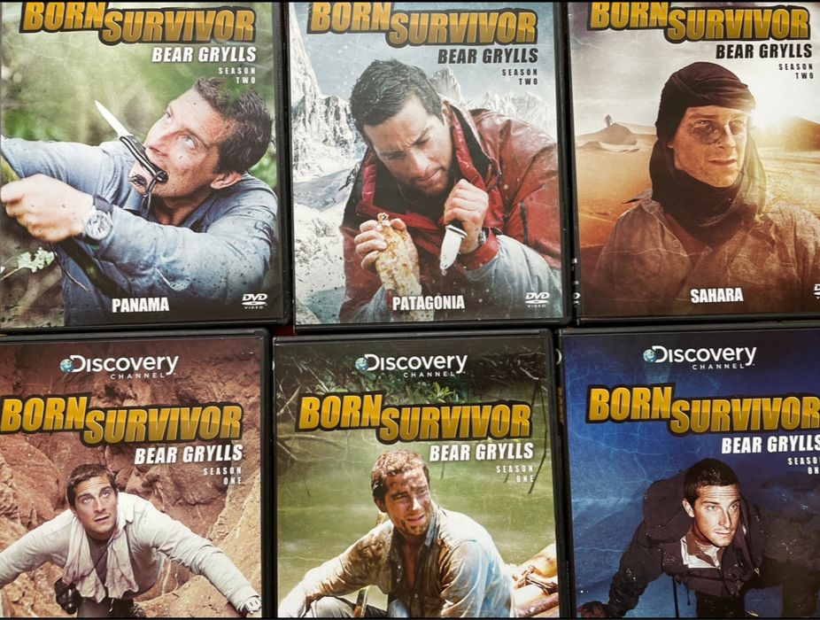 Bear Grylls Колекция 6 DVD Born Survivor