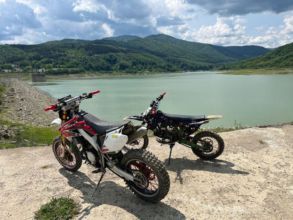 Cross Honda hm50 derapage