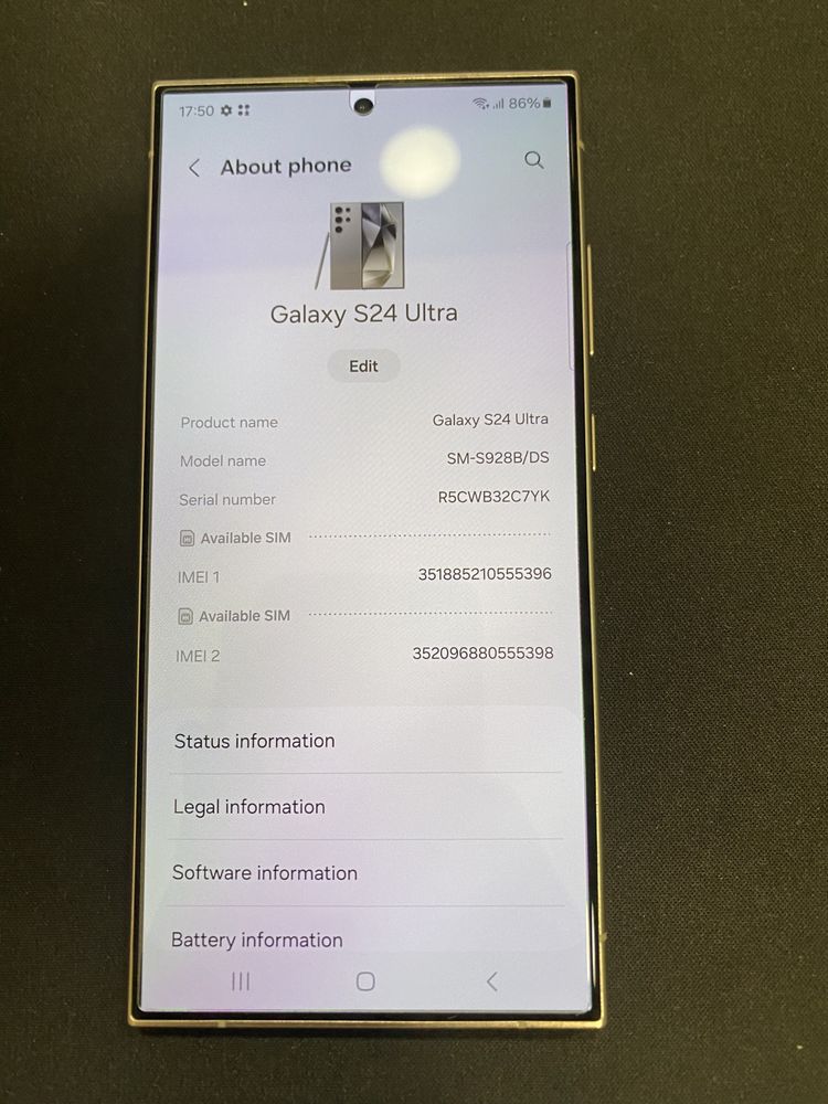 Samsung S24 Ultra 256 Gb id-ath250