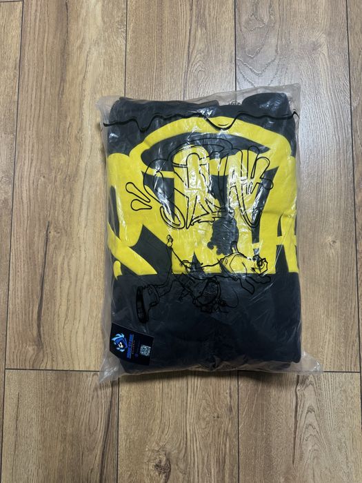 НОВО! Syna Tracksuit Black/Yellow комплект