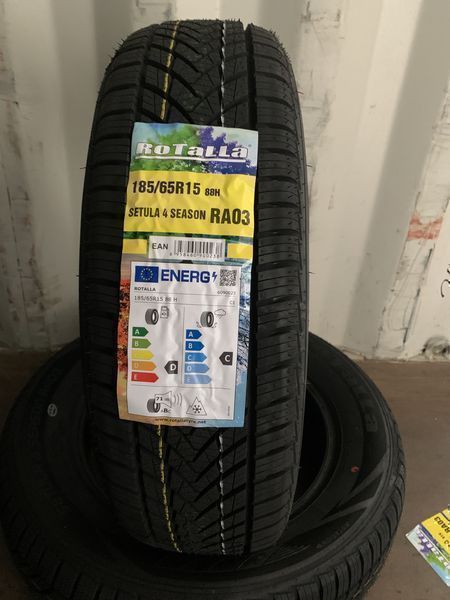 Нови всесезонни гуми ROTALLA SETULA 4 SEASON 185/65R15 88H НОВ DOT