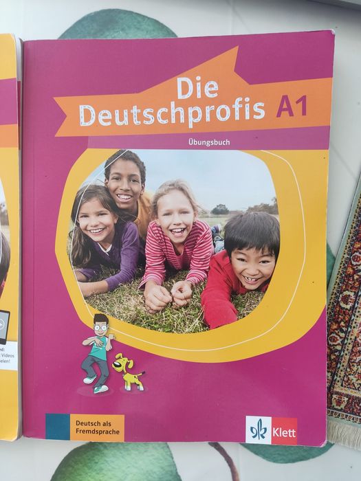 Die Deutschprogis A1 (Ubungsbuch) si Kurdbuch mit Audios und Clips