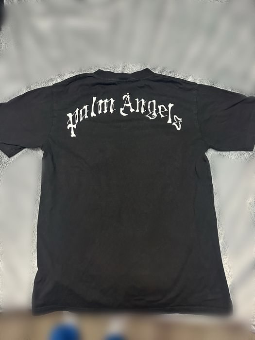 тениска palm angels skeleton bear