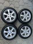 Jante 4x100mm, anvelope iarna 195/55 R16 Dacia Logan, Sandero, Renault