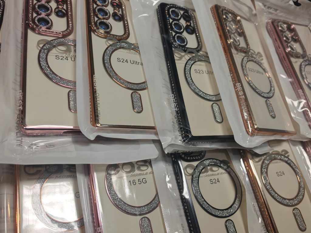 Samsung Galaxy A26,A36,A56,S24,S23/S24 Ultra,A16,A15 блестящи силикони