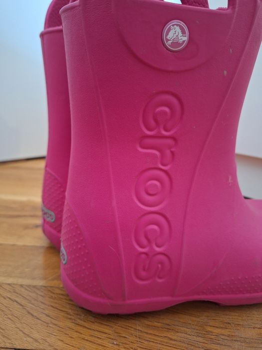 Crocs гумени ботушки за момиче, размер 30-31
