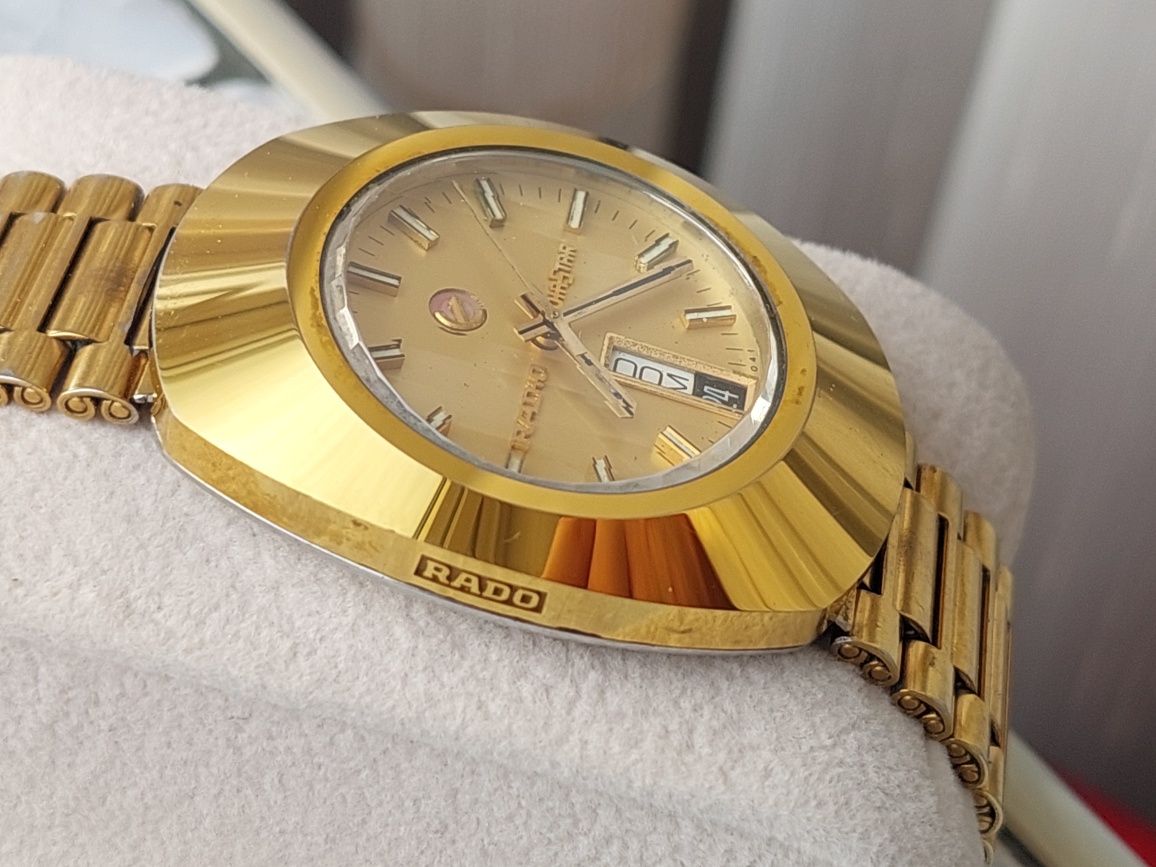 Ceas Rado DiaStar automatic auriu impecabil, colectie vintage