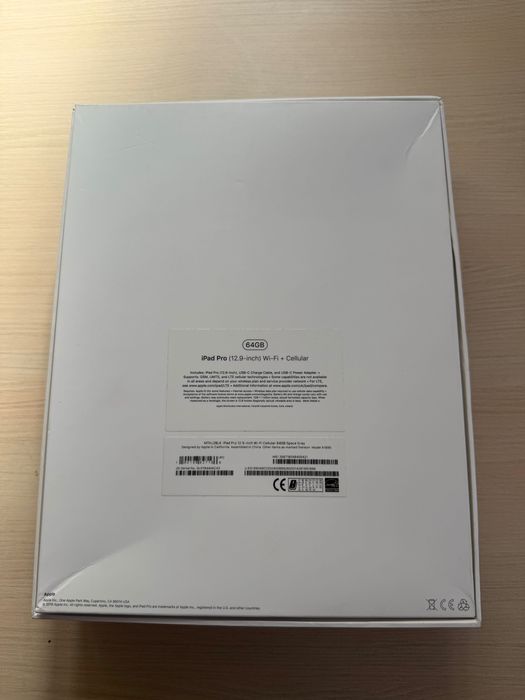 iPad Pro 12.9 3th gen 64gb wifi+cellular