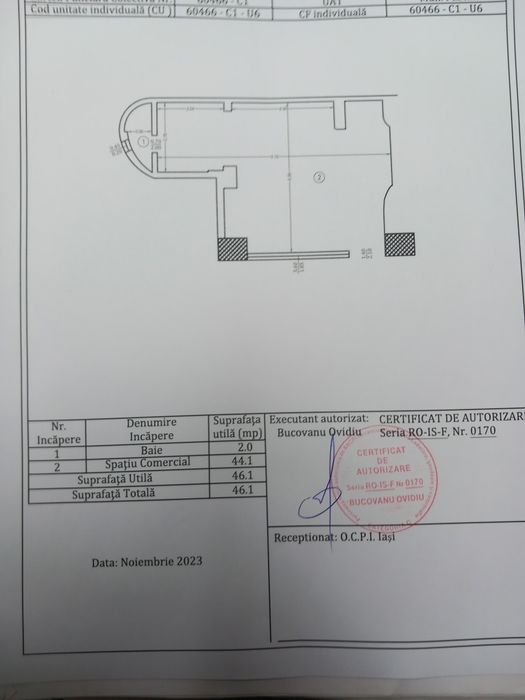 Vand sau inchiriez spatiu comercial