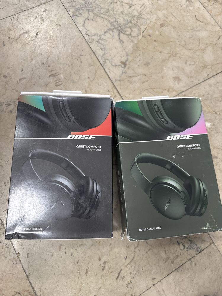 Casti over the ear bose quietcomfort headphones model 2023 black green