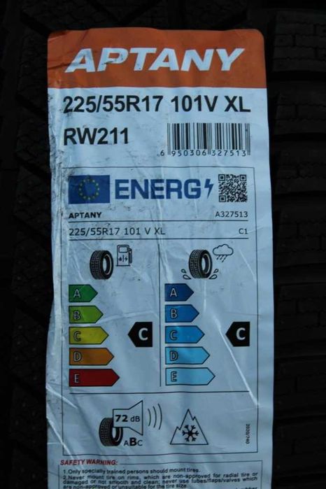 Anvelope iarna noi 225/55 R17, 101V, XL, Aptany, DOT 2025