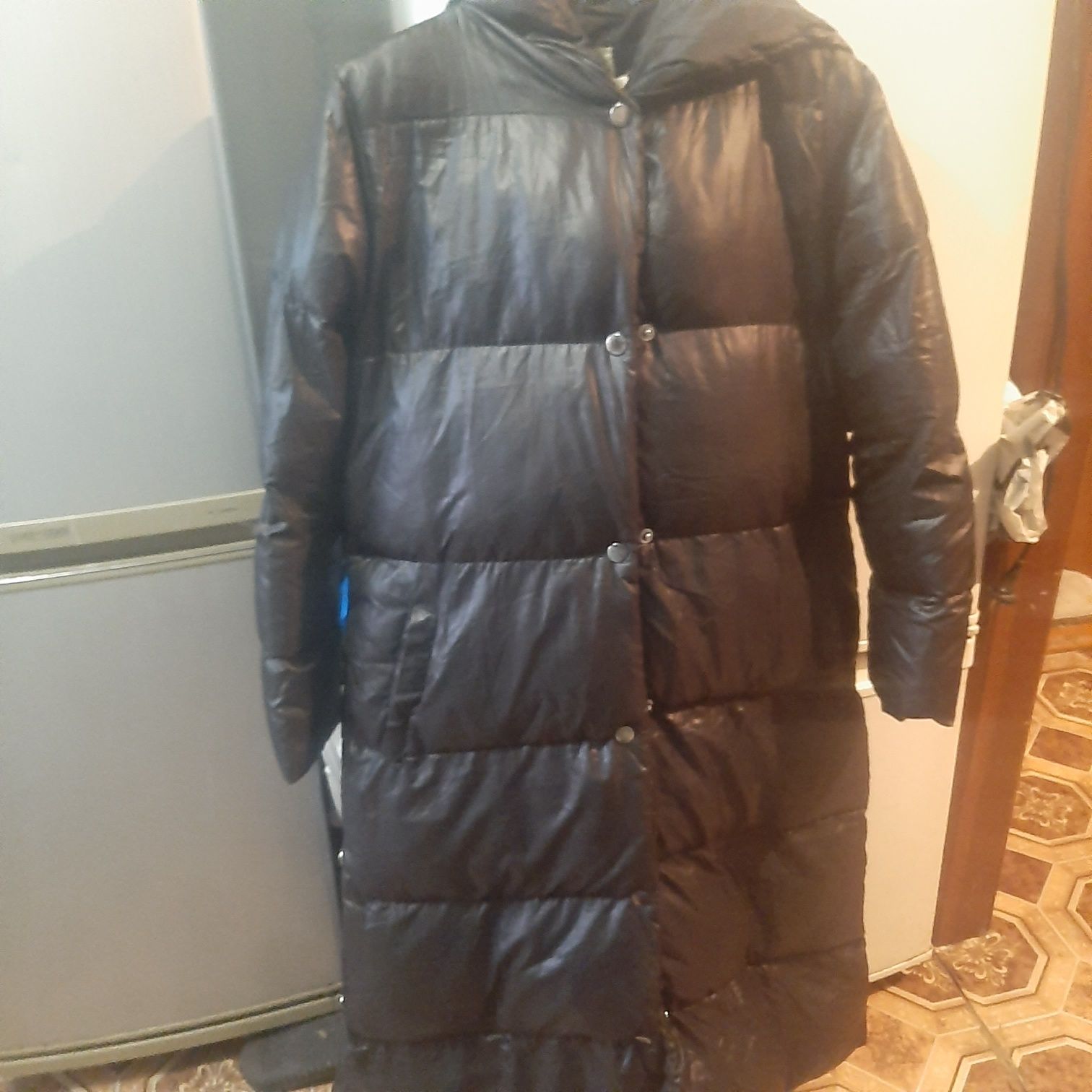 Куртка зимняя длиная 44