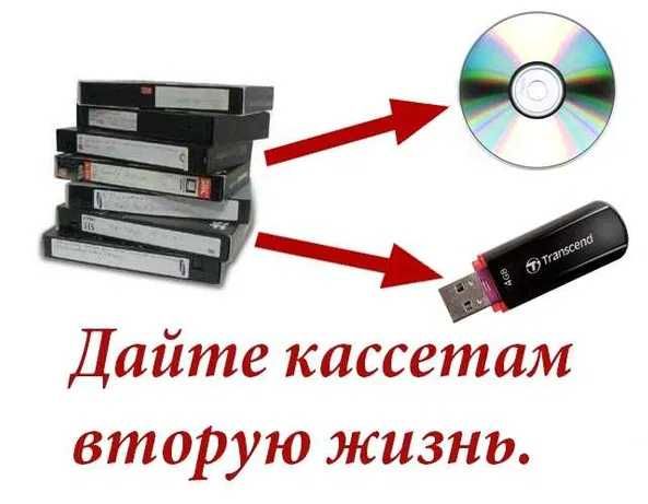 Оцифровка видеокассет. Запись видеокассет на USB-флеш или на диск