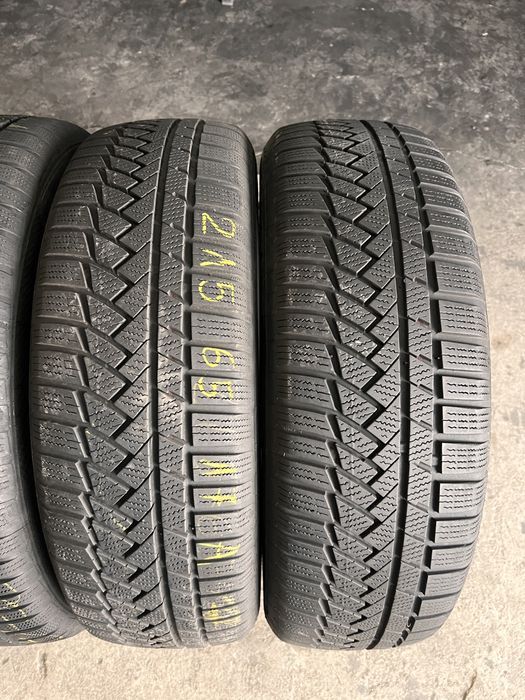 4 anvelope iarna 215/65/17 , continental , 7 mm