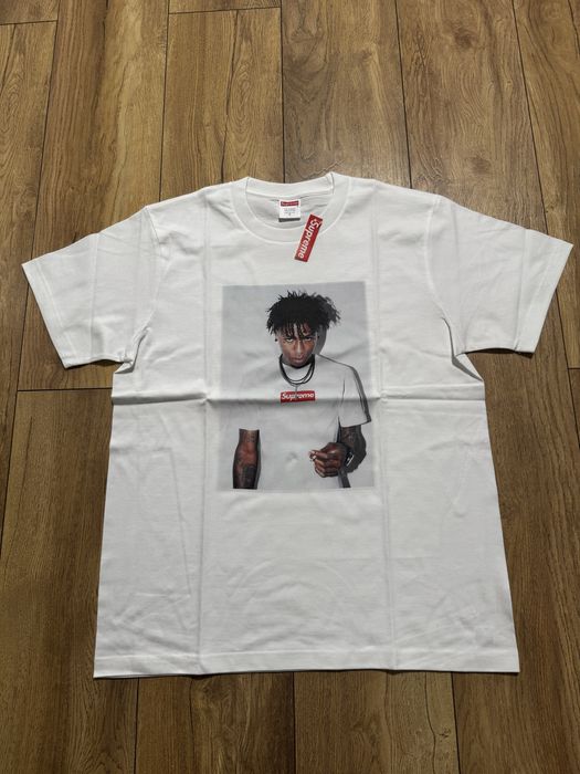 Supreme x NBA YoungBoy White T-shirt