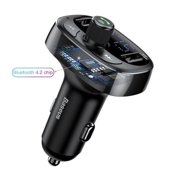Baseus T Typed , Bluetooth MP3 Car charger