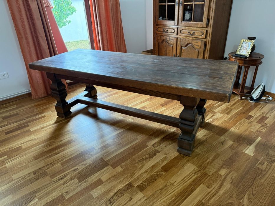 Masă lemn masiv (stejar)