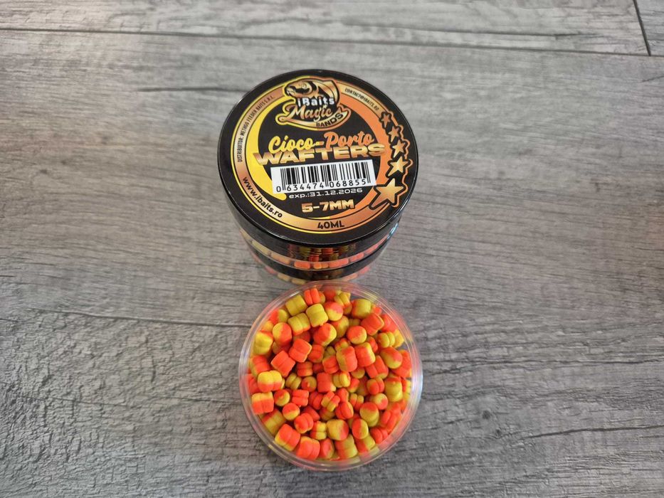 Set 6 arome  iBaits Magic Wafters  5x7 mm