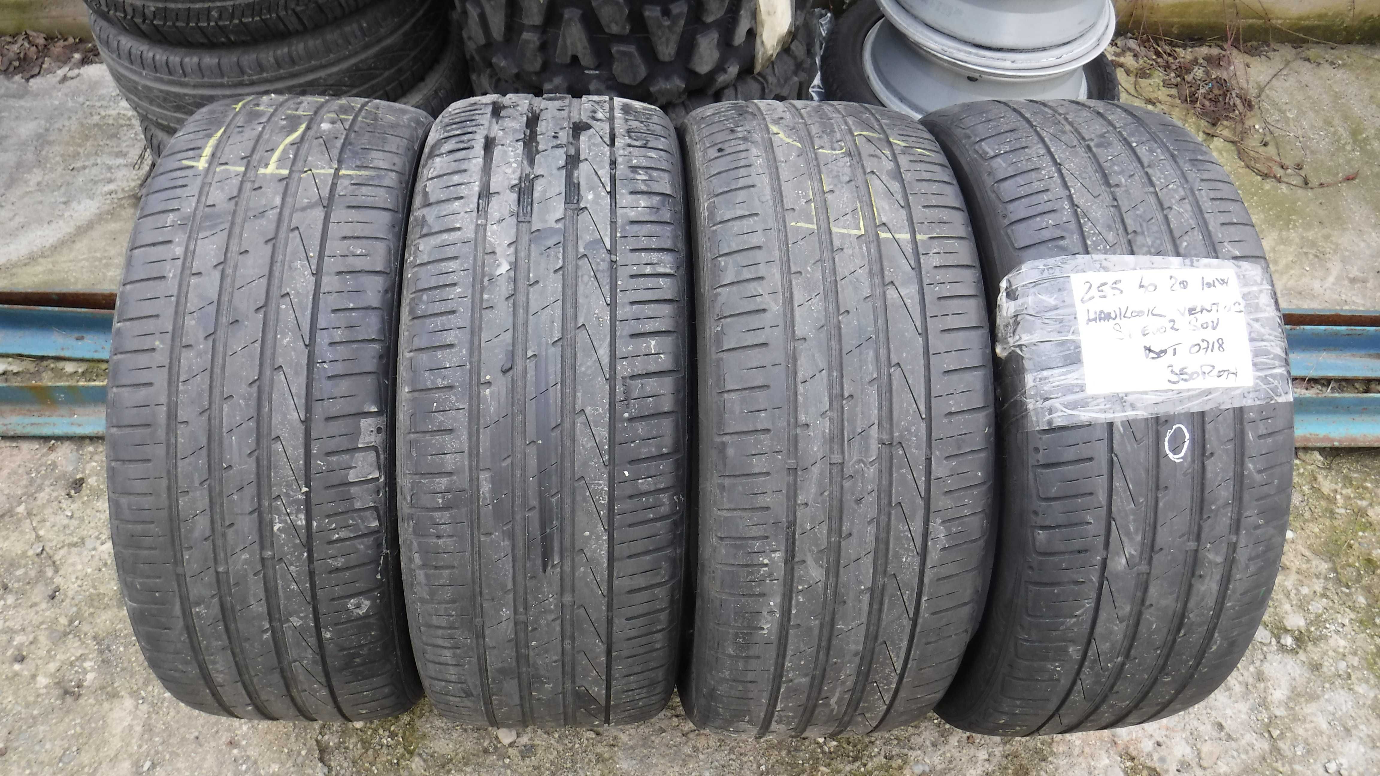 255 40 20 101w vara Hankook Ventus S1 Evo2 Suv DOT(0718)