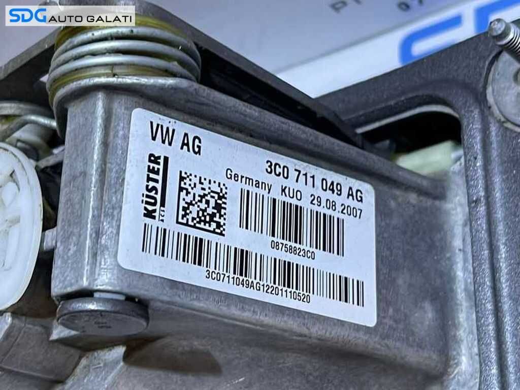 Timonerie Ansamblu Sufe Maneta Schimbator Cutie Viteze Manuala 6 Trepte VW Passat CC 2.0 TDI 2009 - 2012 Cod 3C0711049AG 3C0711266N 3C0711265AE