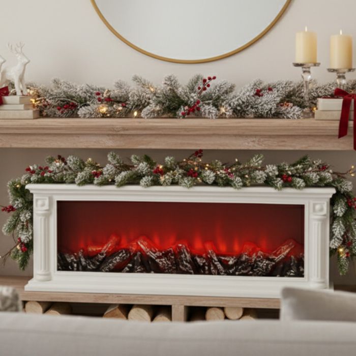 LED камина с ефект на жар – уют и атмосфера без дим и огън