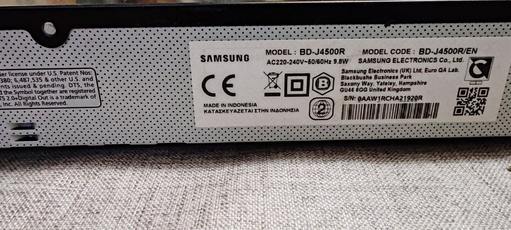 Blu-ray -  DVD "Samsung"