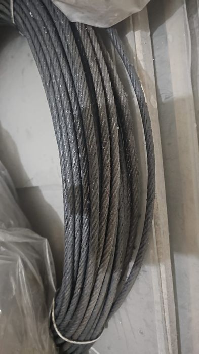 Трос стальной 8мм и 12мм