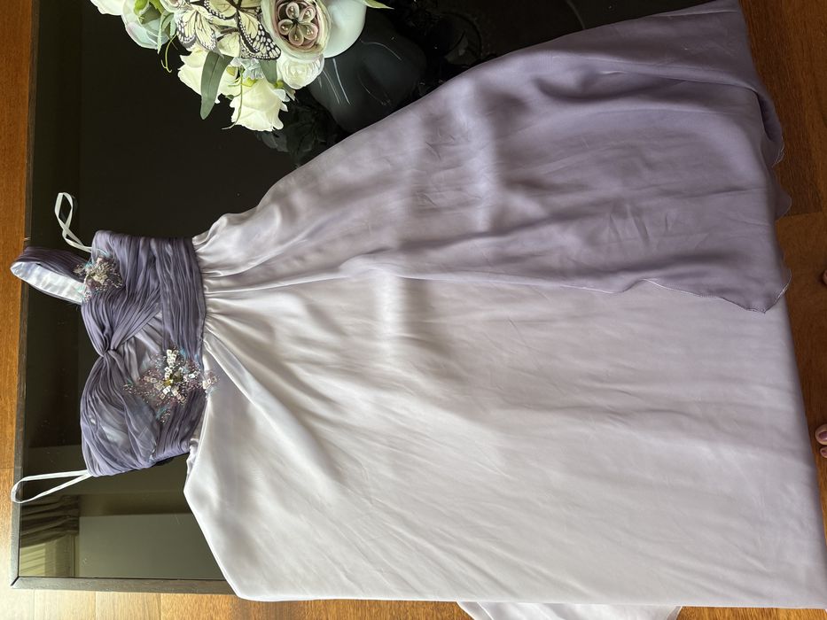 rochie lunga  in umbre