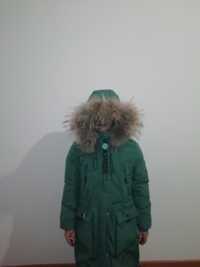 Куртка-парка, зимняя, на 10-12 лет