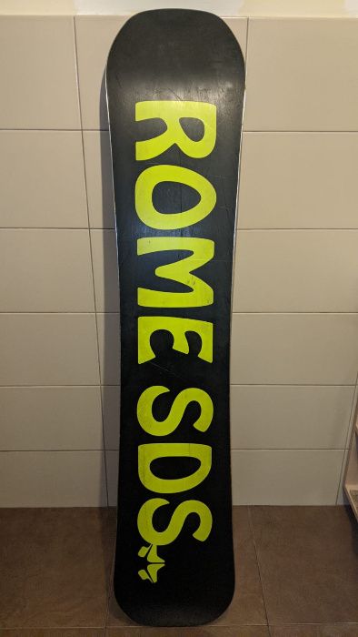 Placa Snowboard Rome SDS Mechanic 2020 161 cm + Stomp Pad Crab Grab