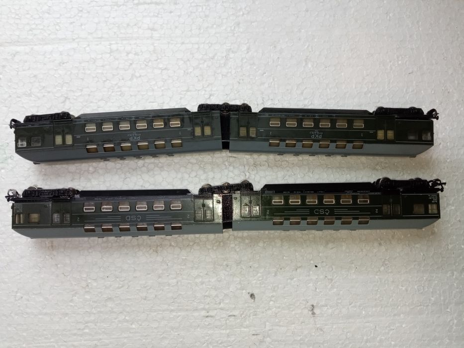 Vagoane etajate trenuleț electric scara TT, 1:120, 12mm