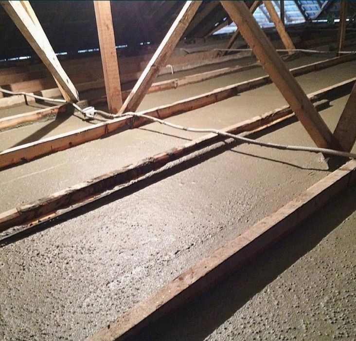 Пенабетон/ Пенобетон/ пенабетон Утепление крыши/Черный патолокқа пенаб