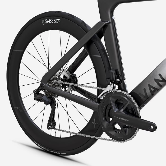 Bicicletă de șosea Shimano 105 Di2 12v, - produs resigilat Decathlon