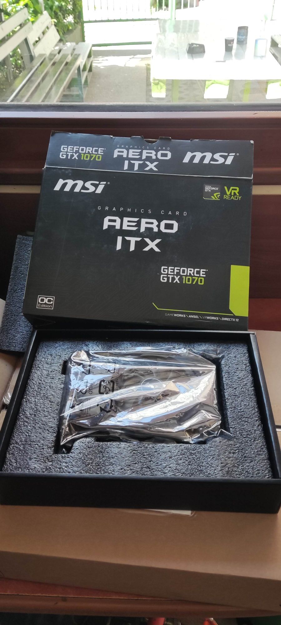 MSI 1070 AERO ITX 8Gb, 256bit Гаранция
