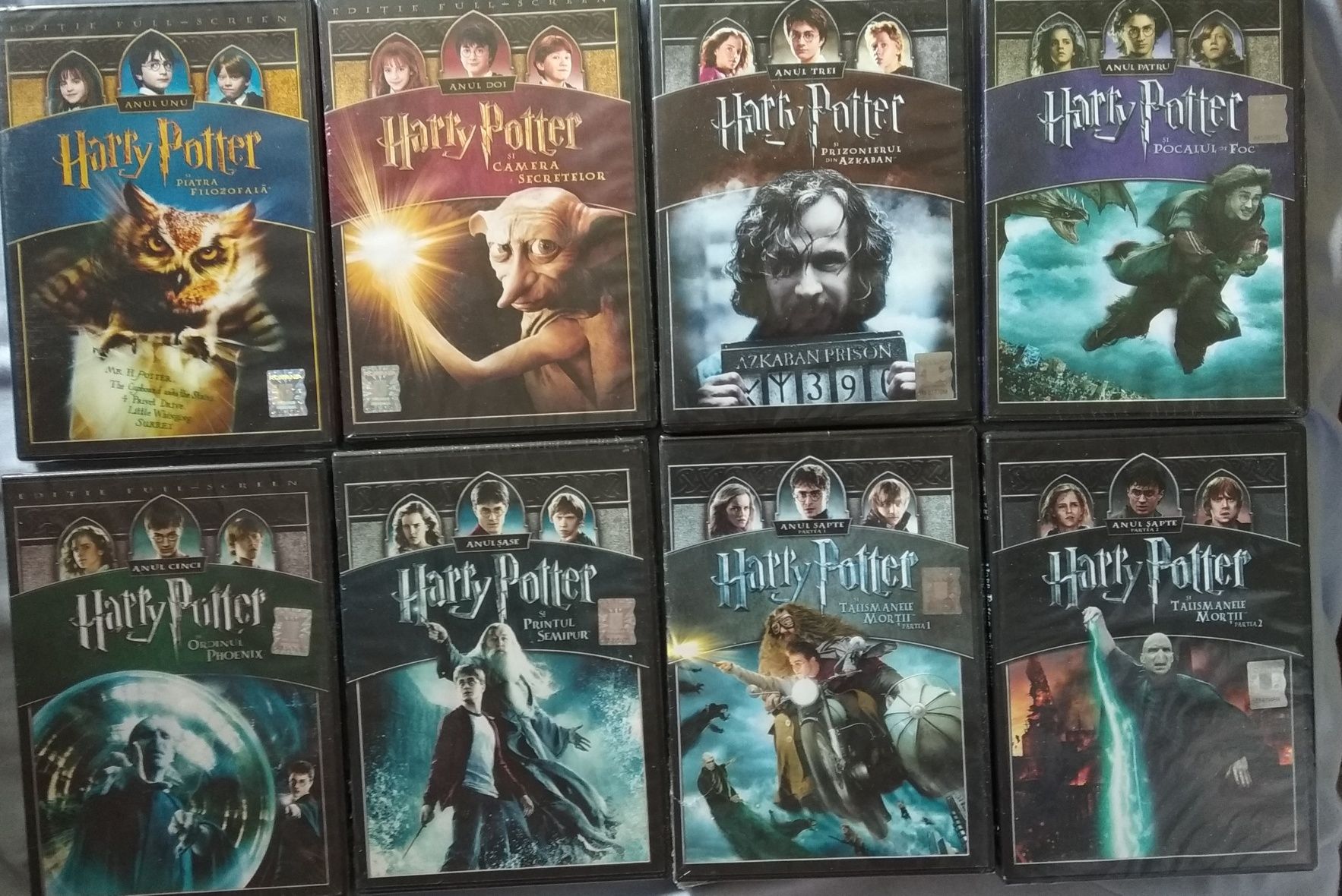 Filmele Harry Potter [DVD]. Colecția completă