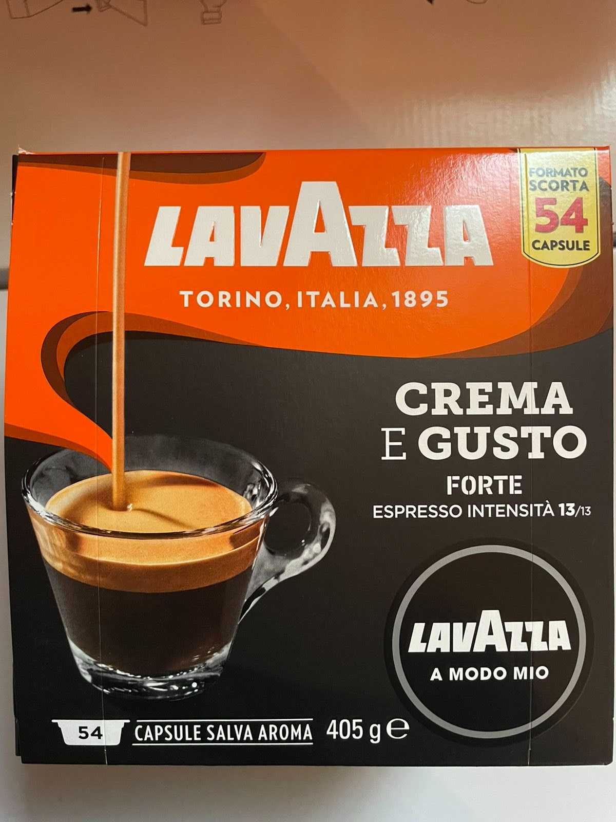 Кафе капсули А моде мио Лаваца Lavazza A Modo Mio Capsules