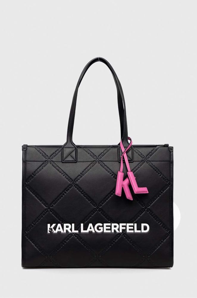Чисто нова чанта Karl Lagerfeld – с калъф