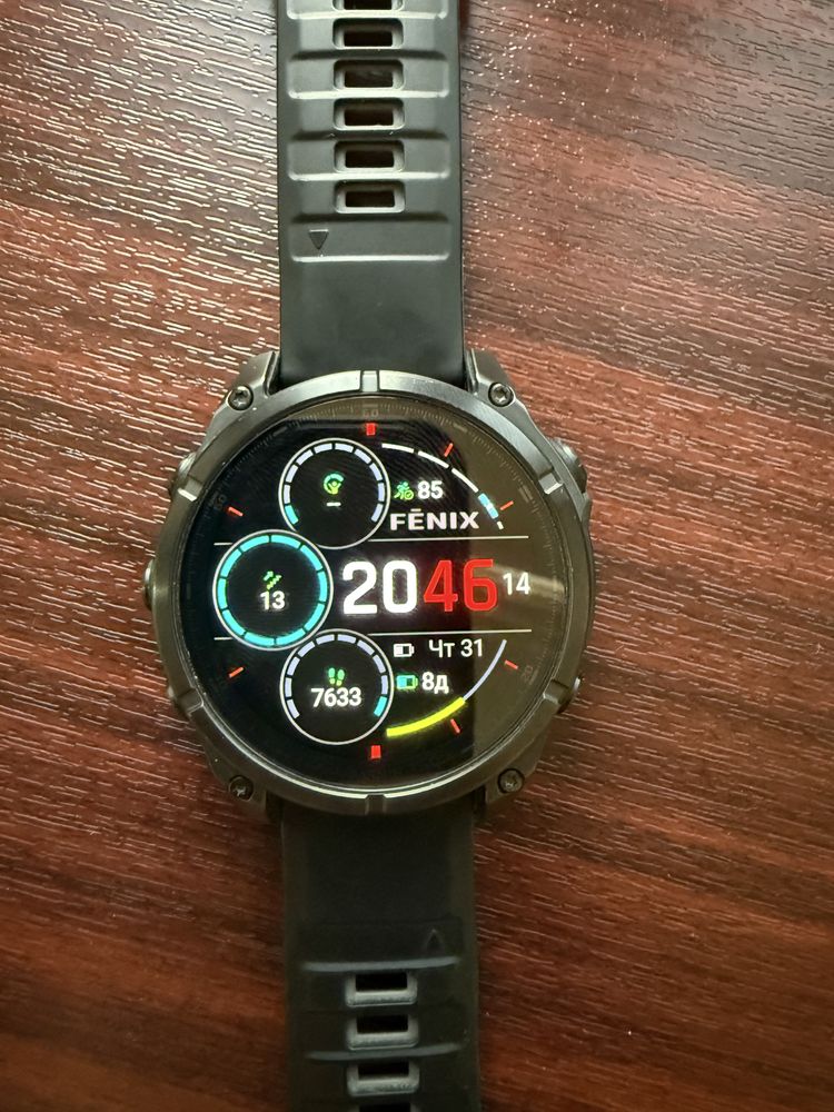 Смарт часы Garmin FENIX 8 AMOLED sapphire, 47 мм