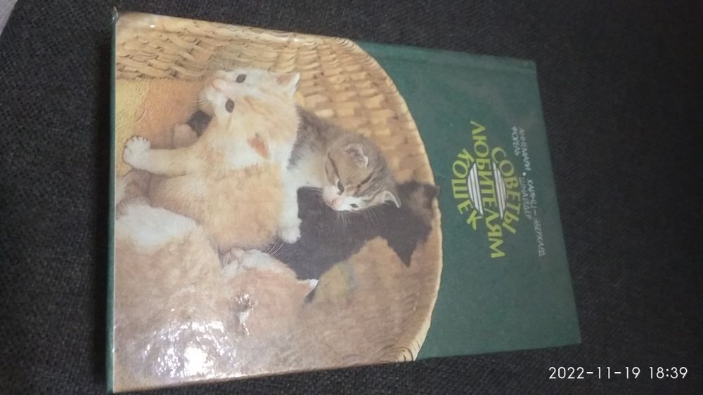 Книга по уходу за кошками