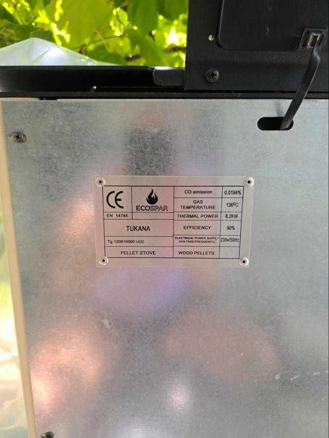 Ecospar суха палетна печка