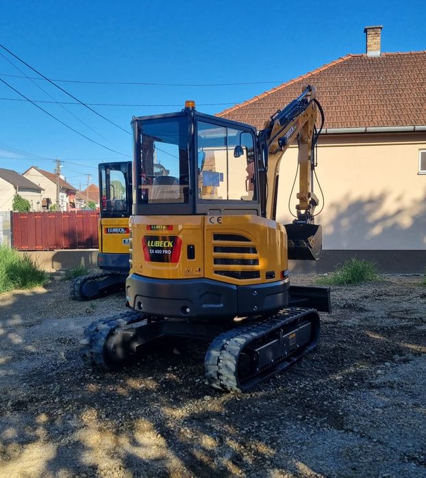 Miniexcavator Lubeck Ex-400, Motor KUBOTA~Nou~Garantie 2ani