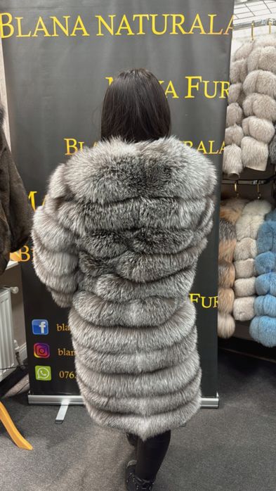 Haina din blana naturala 6 in 1, transformers