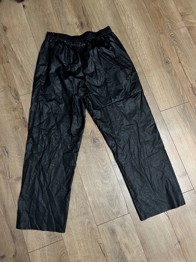 Дамски кожен панталон Maison Margiela MM6 НОВ L-XL