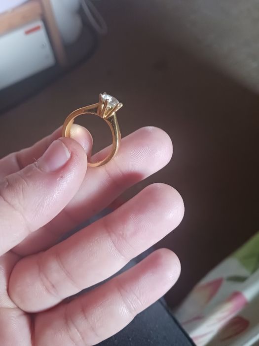 Годежен златен пръстен 14к