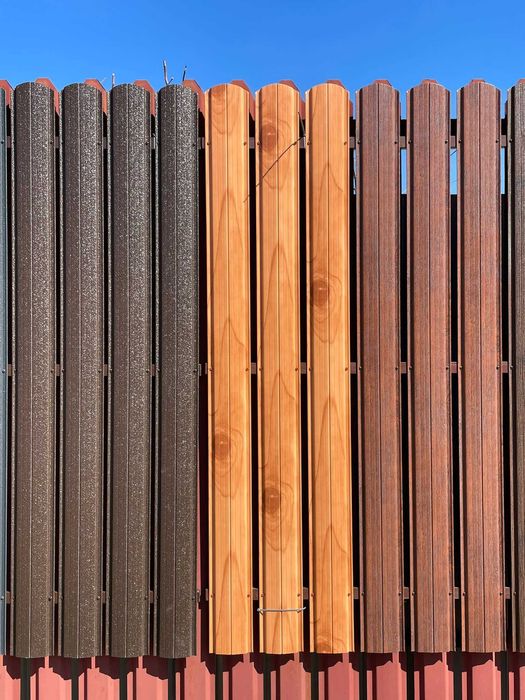 Șipcă metalică | Gard tip jaluzele | Importator direct