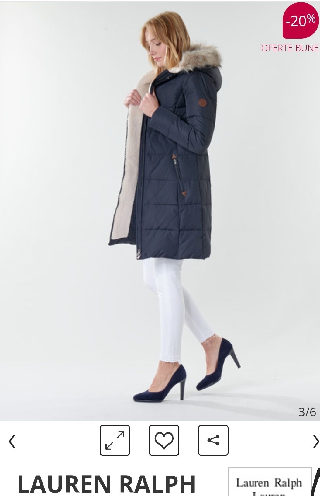 Lauren Ralph Lauren - Geaca de puf/ Palton